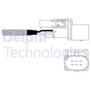 Sonda Lambda ES11015-12B1 DELPHI