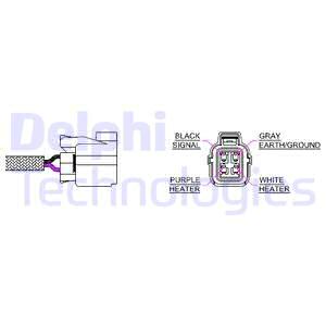 Sonda Lambda ES20215-12B1 DELPHI