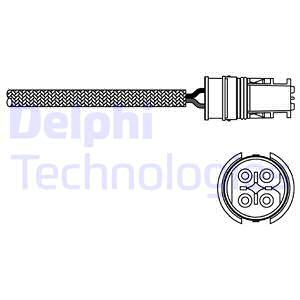 Sonda Lambda ES20313-12B1 DELPHI