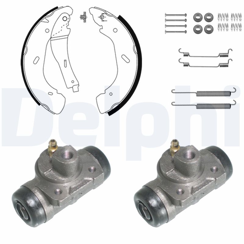 Set saboti frana KP1082 DELPHI