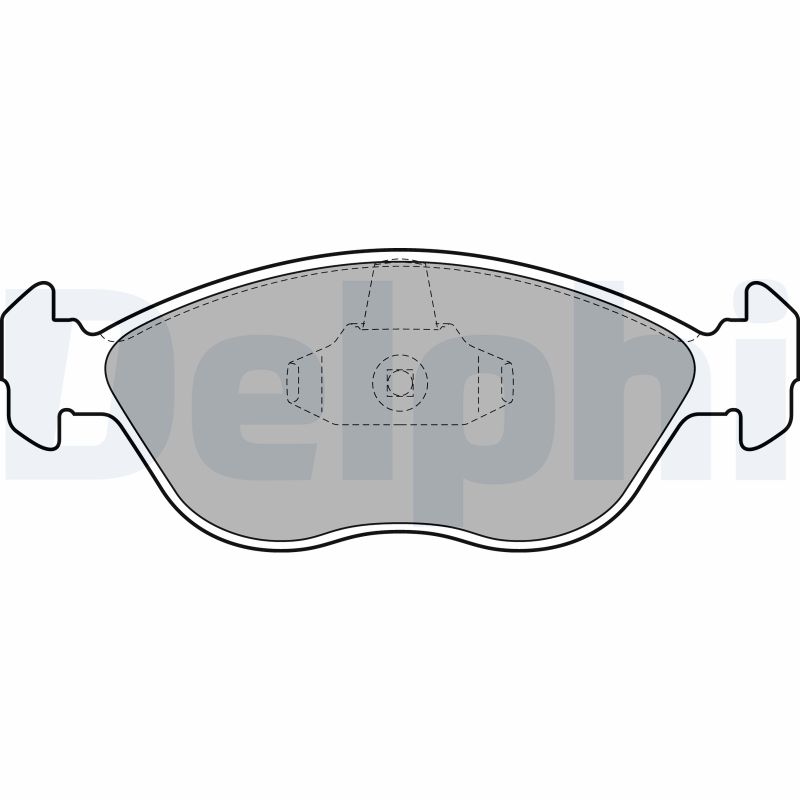 set placute frana,frana disc LP1443 DELPHI
