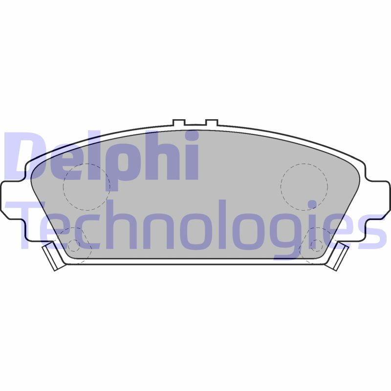 Set placute frana,frana disc LP1526 DELPHI