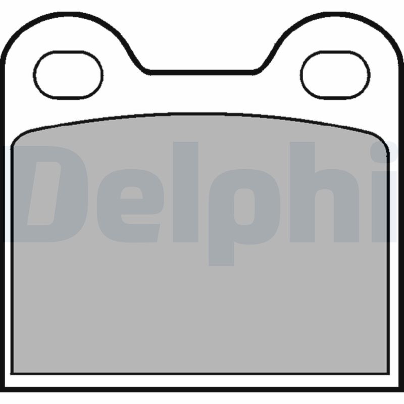 set placute frana,frana disc LP21 DELPHI