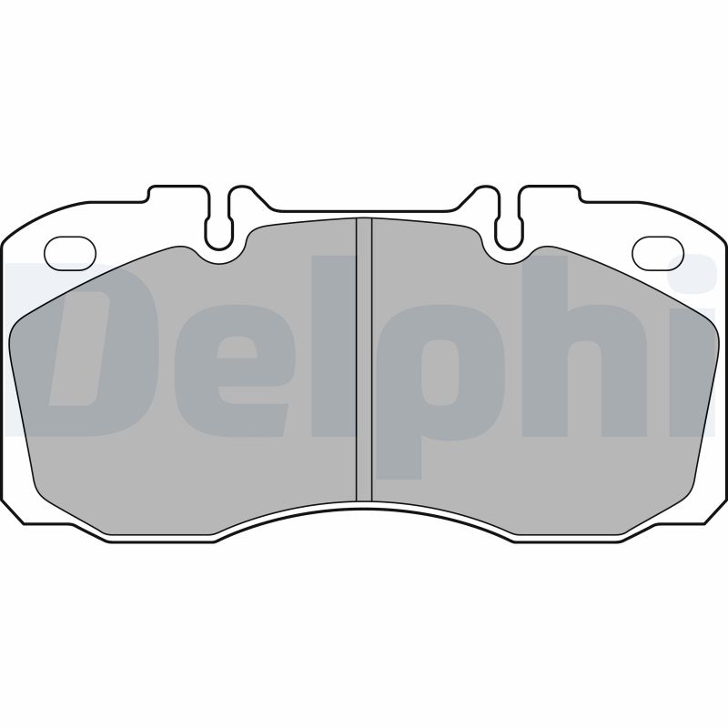 set placute frana,frana disc LP2138 DELPHI
