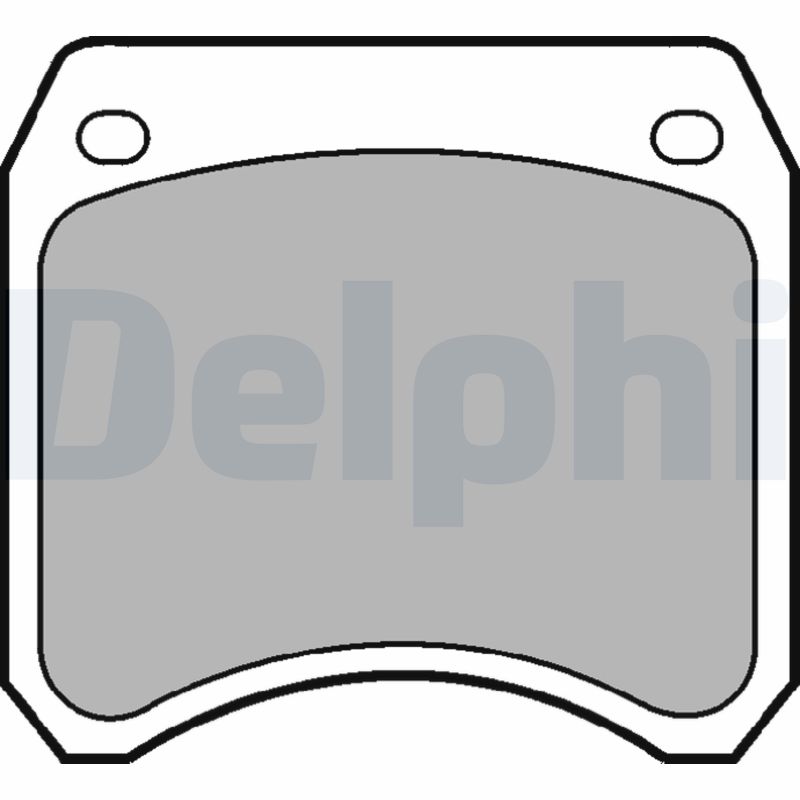set placute frana,frana disc LP22 DELPHI