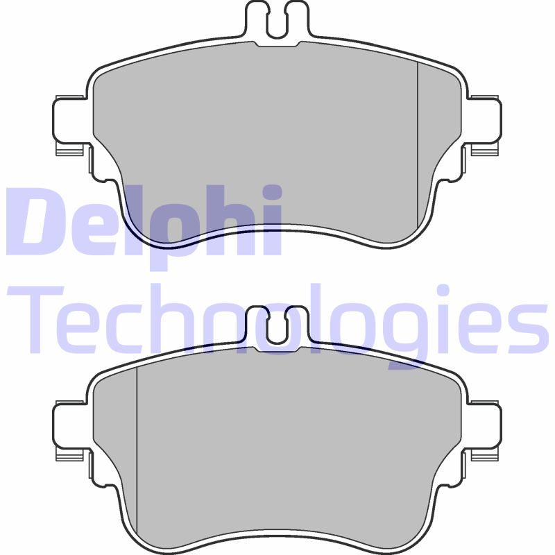 Set placute frana,frana disc LP2442 DELPHI