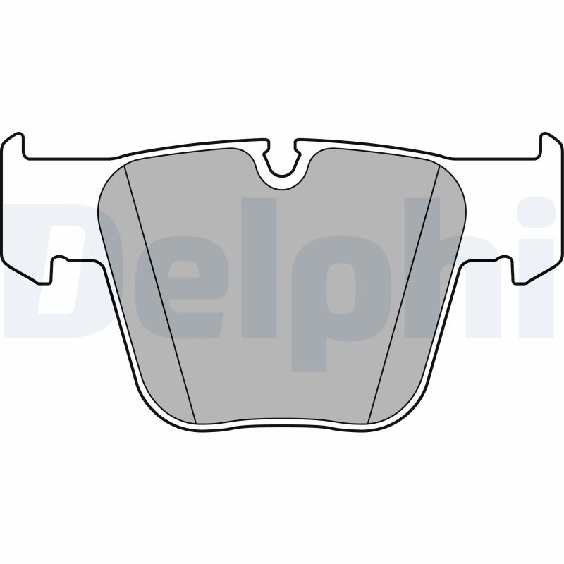 set placute frana,frana disc LP2765 DELPHI