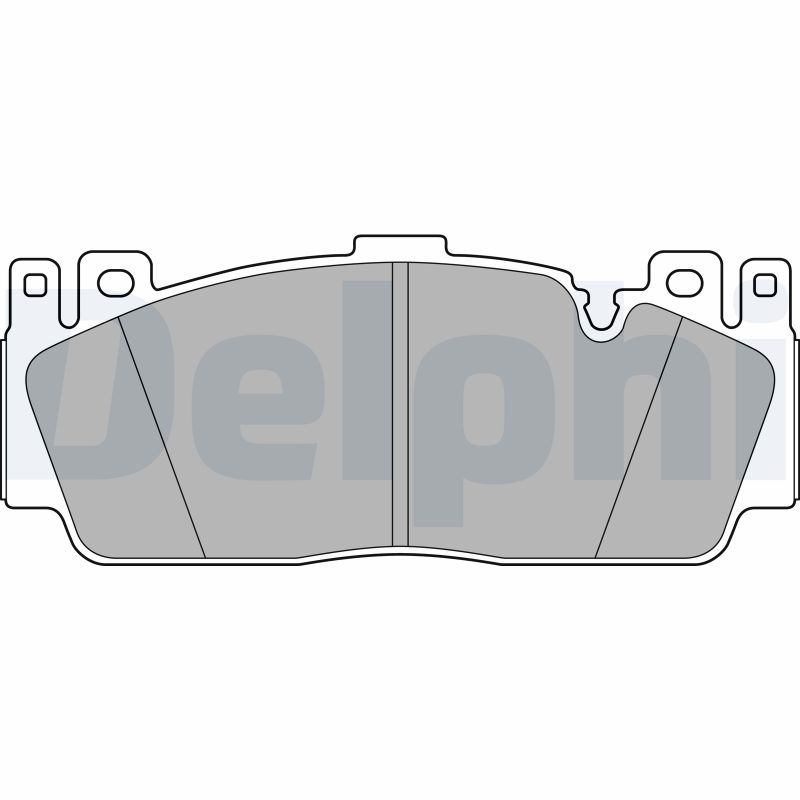 set placute frana,frana disc LP3156 DELPHI