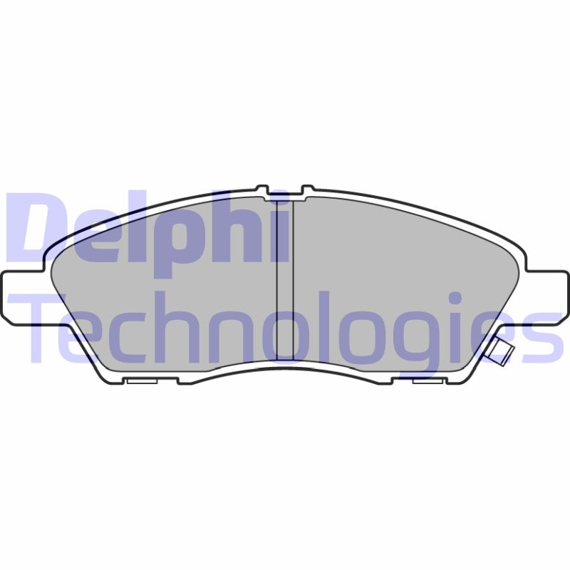 Set placute frana,frana disc LP3170 DELPHI