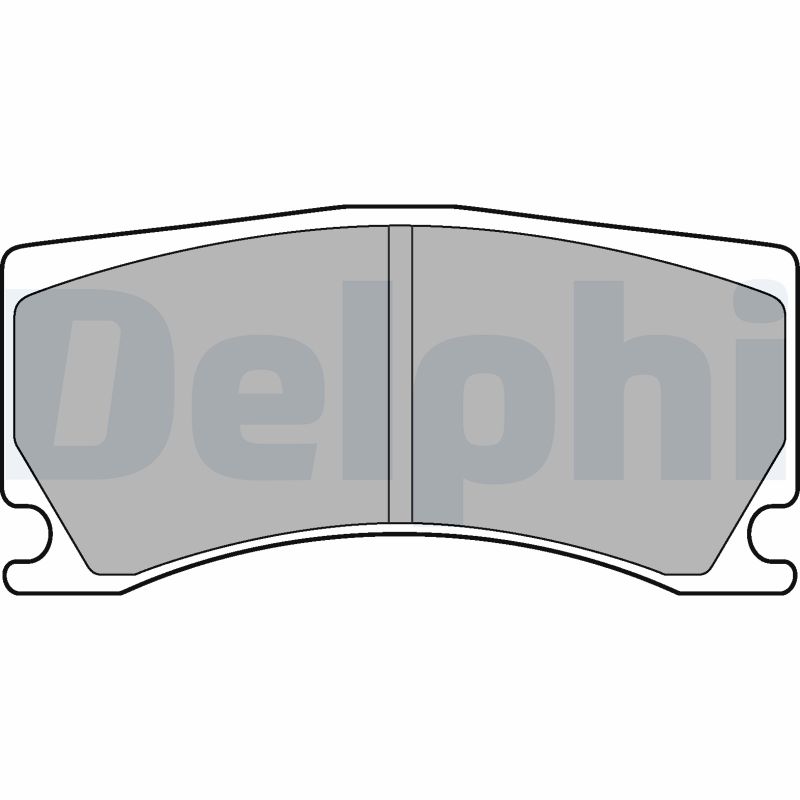 set placute frana,frana disc LP3174 DELPHI