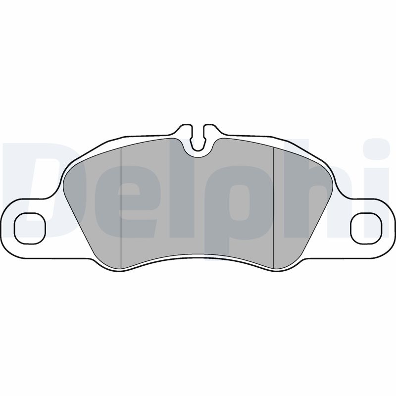 set placute frana,frana disc LP3177 DELPHI