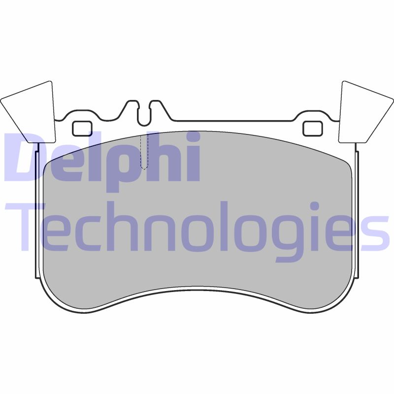 Set placute frana,frana disc LP3242 DELPHI