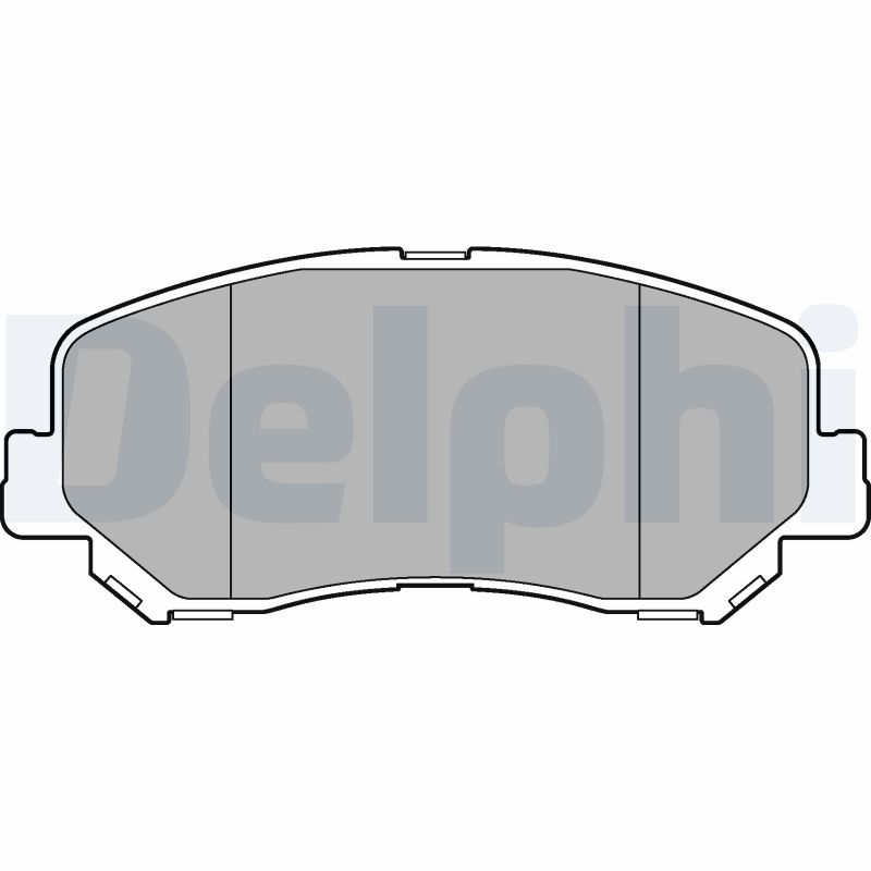 set placute frana,frana disc LP3269 DELPHI