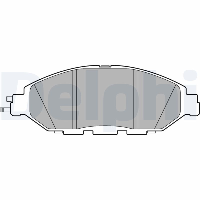 Set placute frana,frana disc LP3278 DELPHI