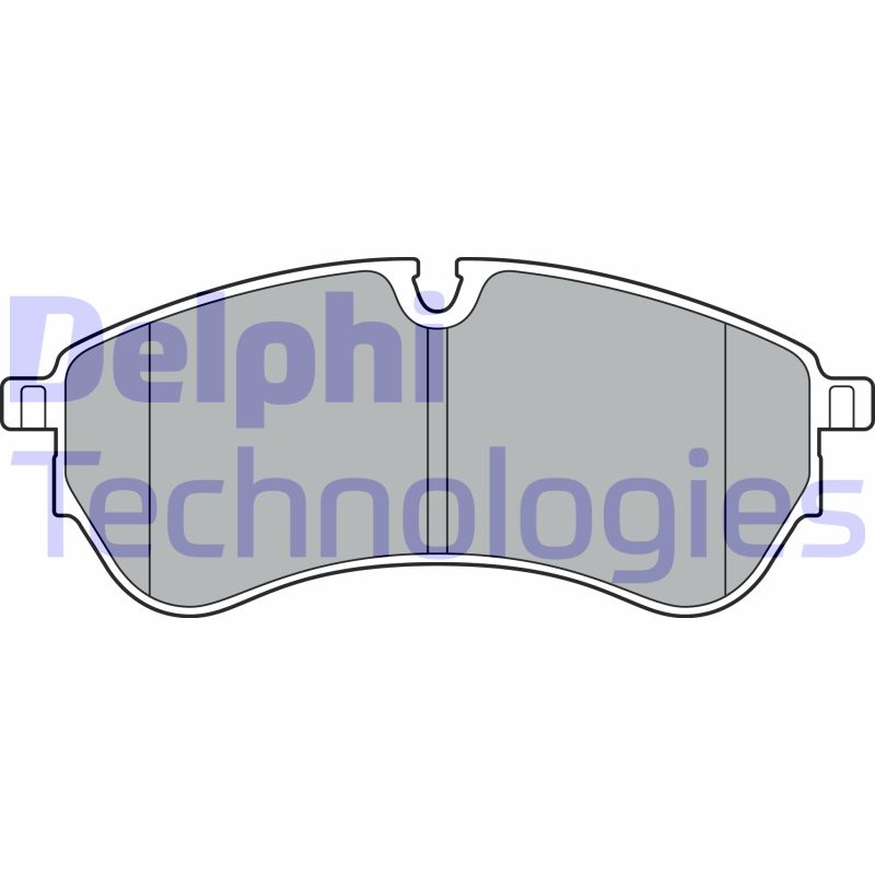 Set placute frana,frana disc LP3410 DELPHI