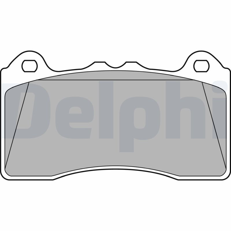 set placute frana,frana disc LP3436 DELPHI