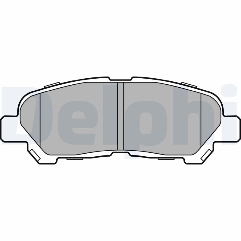 set placute frana,frana disc LP3440 DELPHI