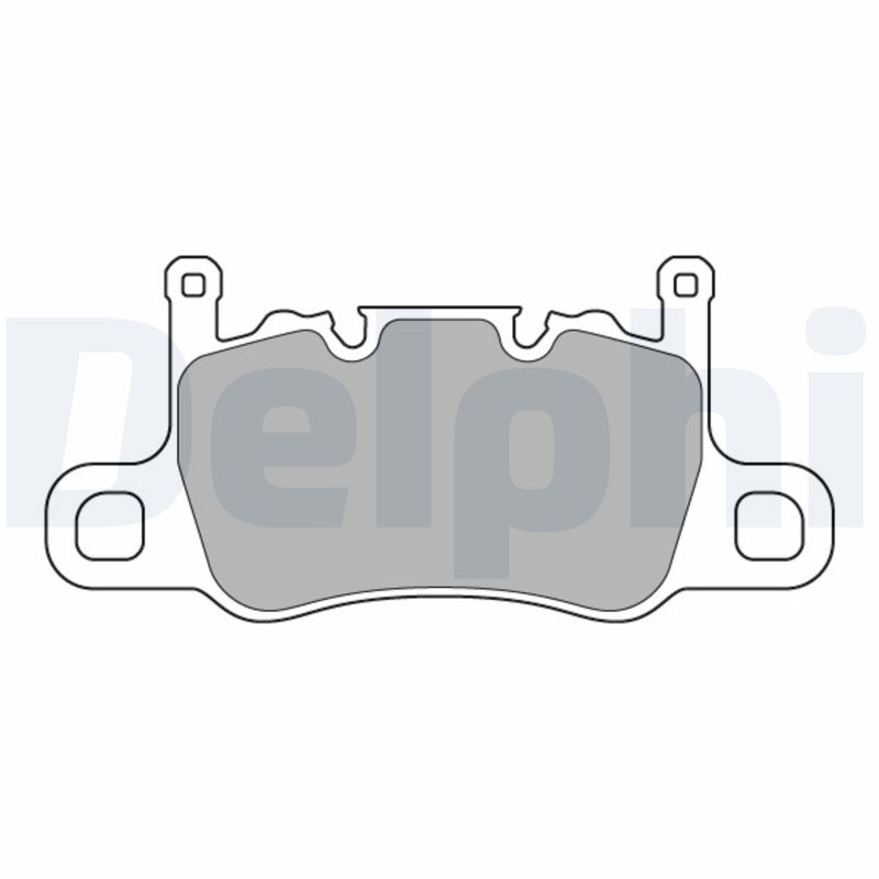 set placute frana,frana disc LP3585 DELPHI