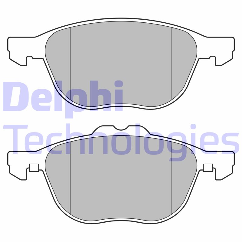 Set placute frana,frana disc LP3650 DELPHI