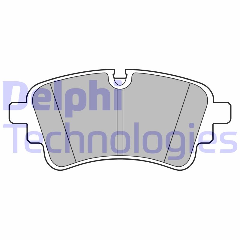 Set placute frana,frana disc LP3670 DELPHI