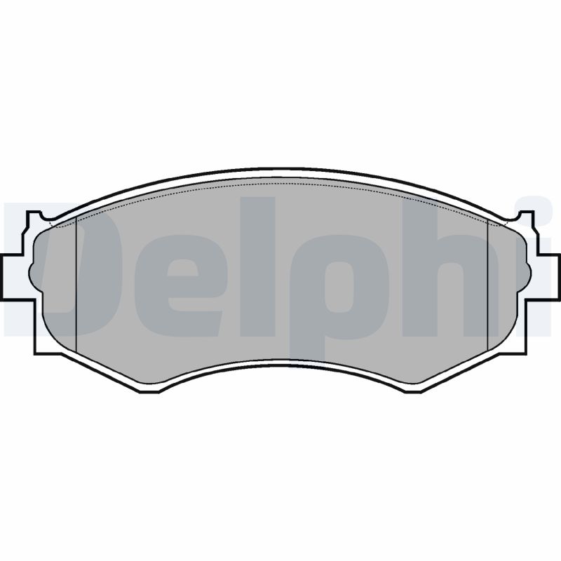 set placute frana,frana disc LP645 DELPHI