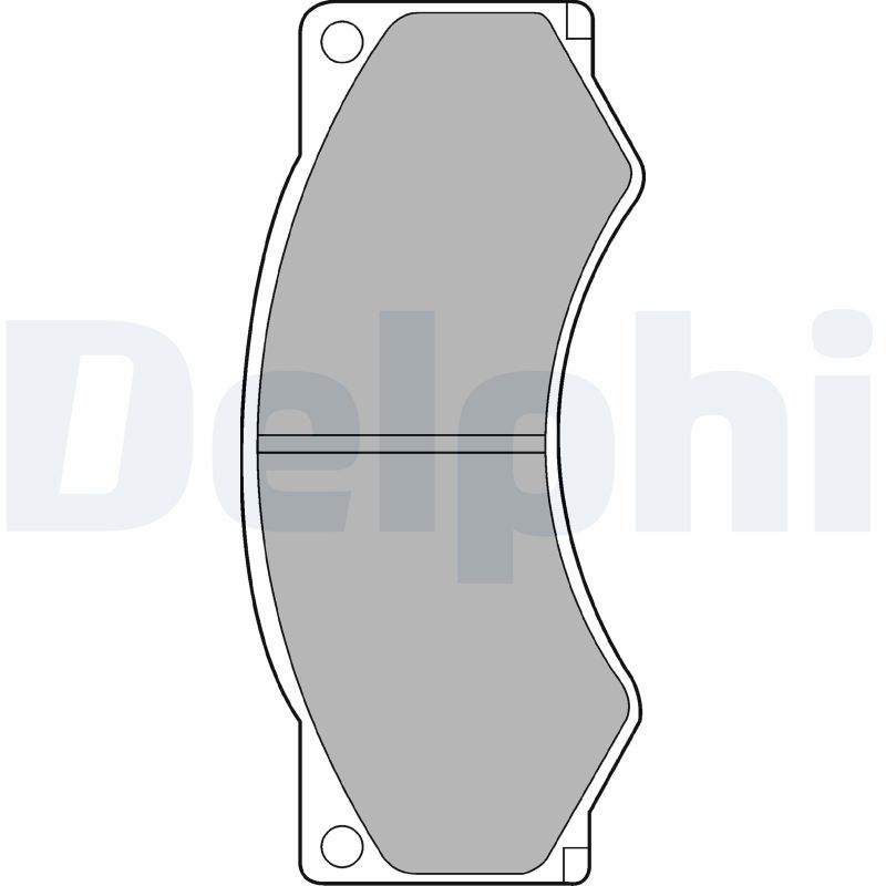 set placute frana,frana disc LP660 DELPHI