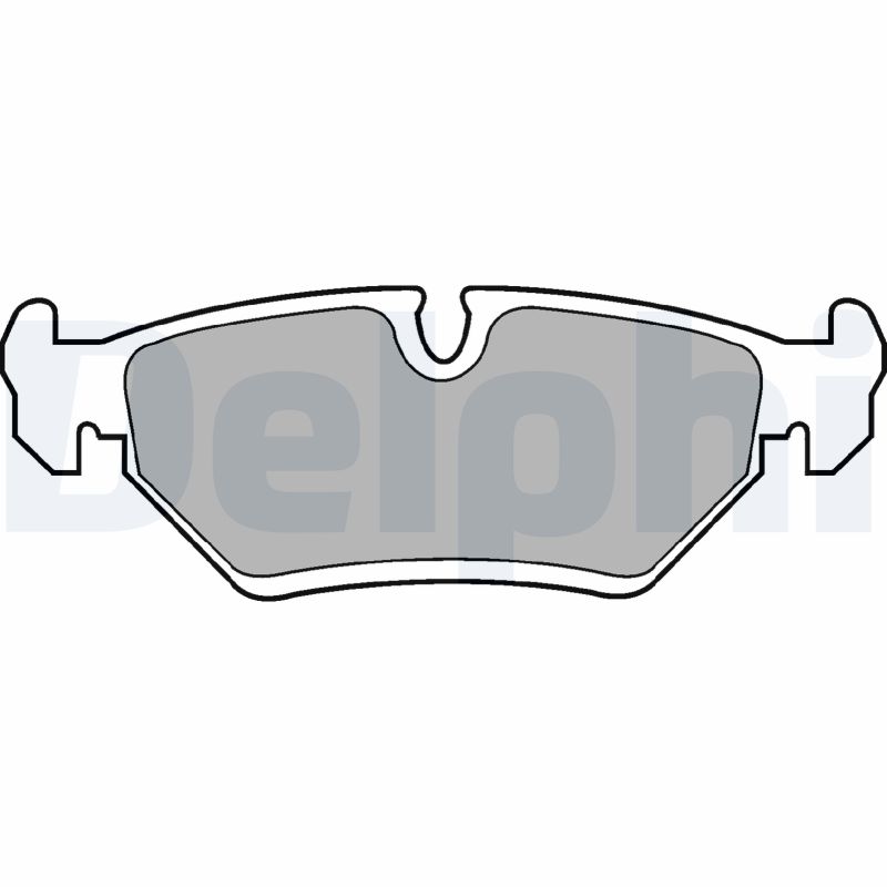 set placute frana,frana disc LP669 DELPHI