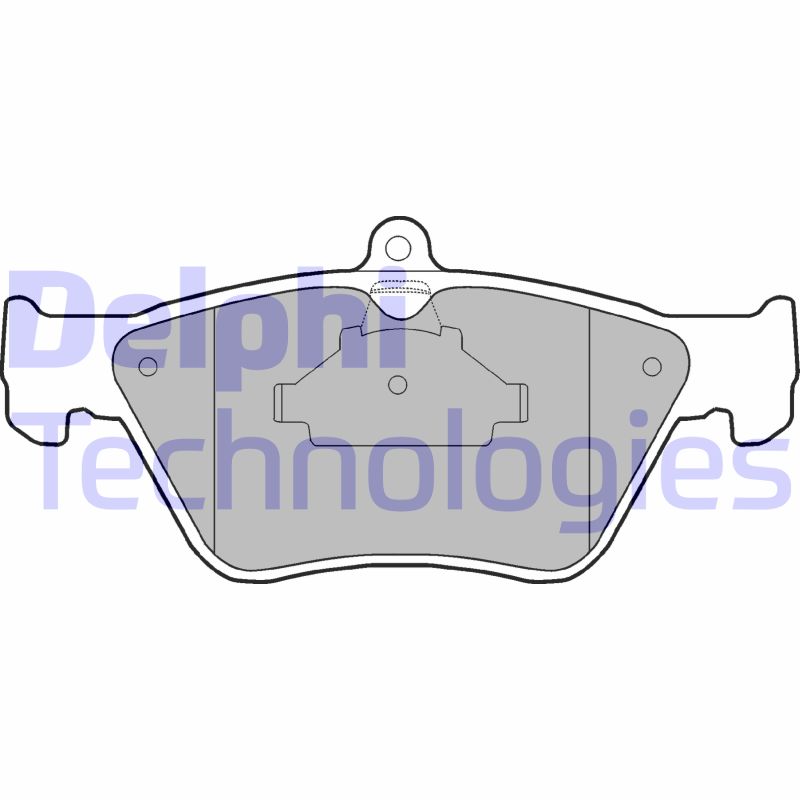 Set placute frana,frana disc LP873 DELPHI