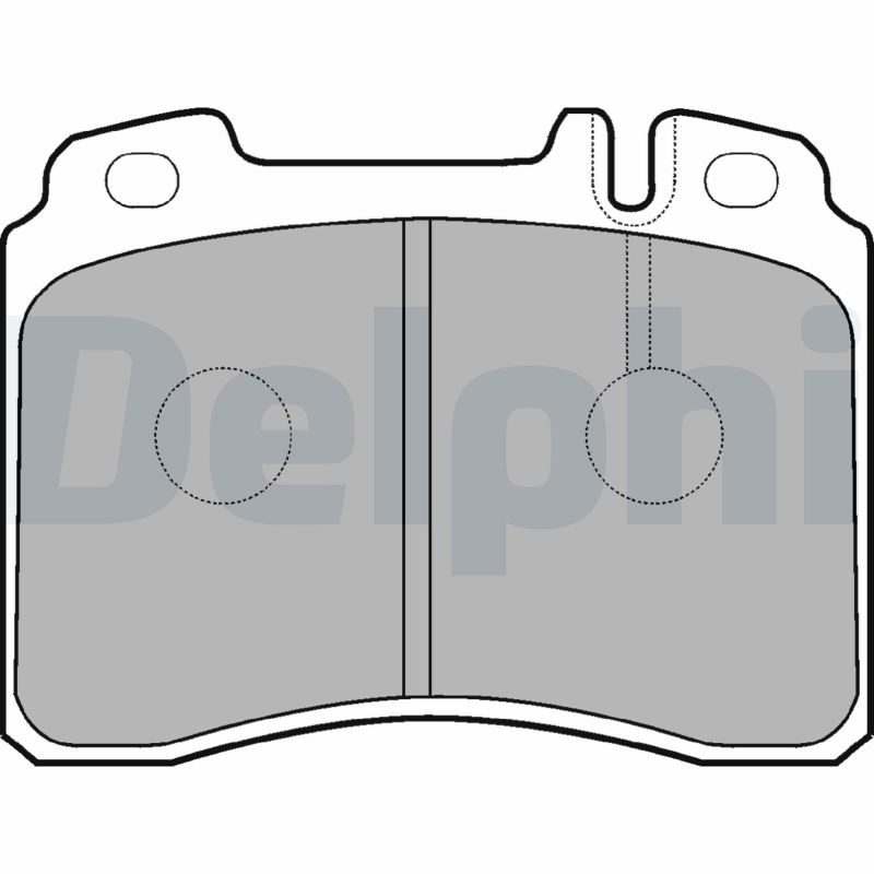 set placute frana,frana disc LP929 DELPHI