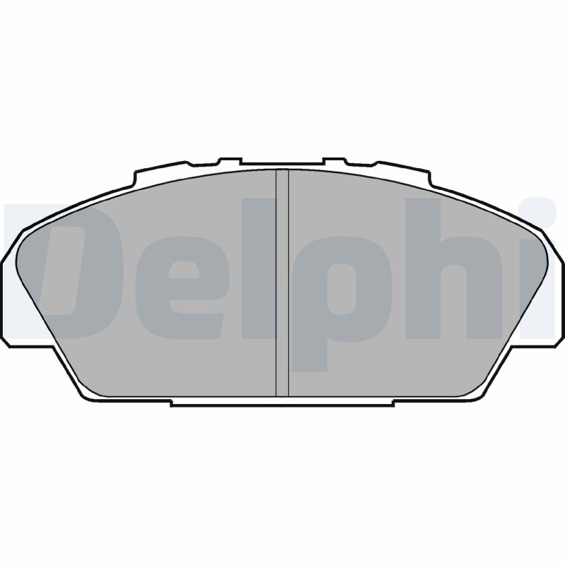 set placute frana,frana disc LP949 DELPHI