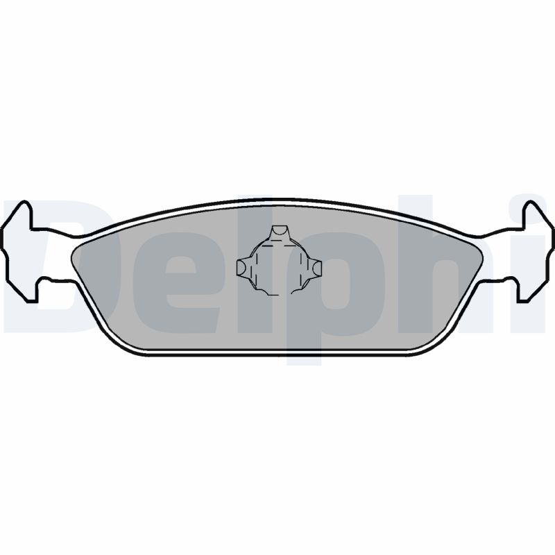 set placute frana,frana disc LP953 DELPHI