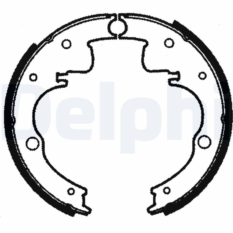 Set saboti frana LS1073 DELPHI