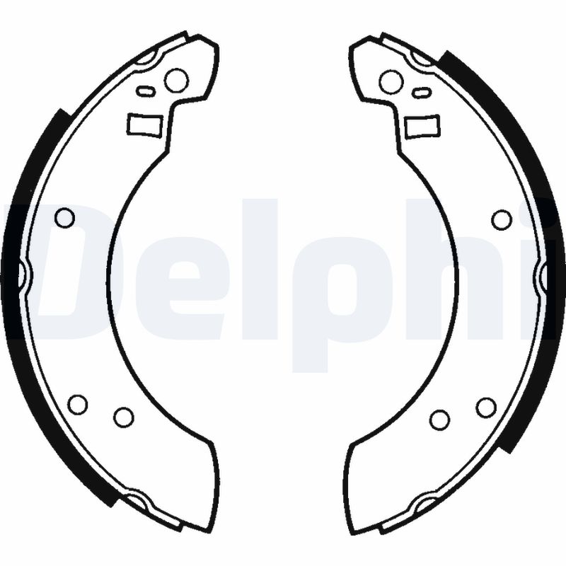 Set saboti frana LS1216 DELPHI