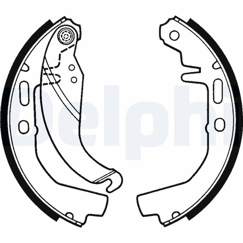 Set saboti frana LS1247 DELPHI