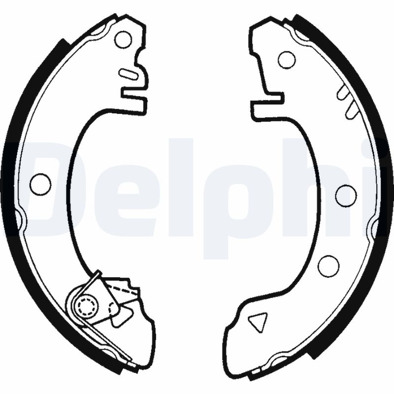 Set saboti frana LS1267 DELPHI