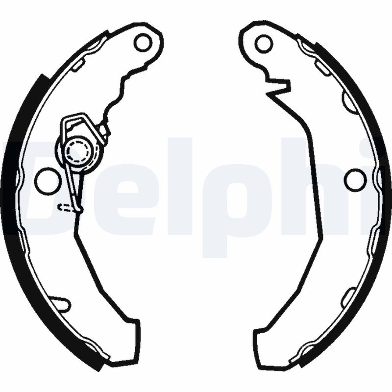 Set saboti frana LS1272 DELPHI
