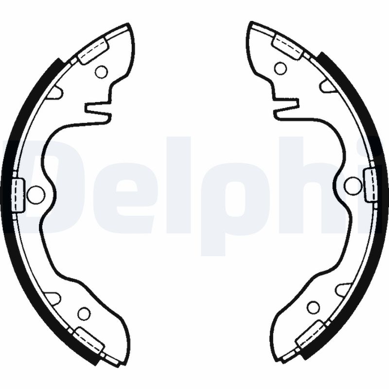 Set saboti frana LS1304 DELPHI