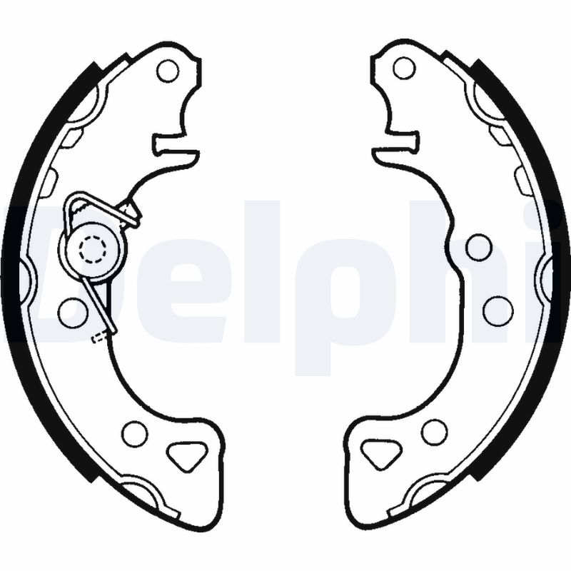 Set saboti frana LS1319 DELPHI