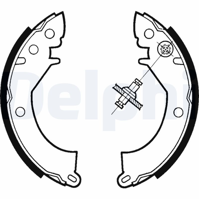 Set saboti frana LS1328 DELPHI