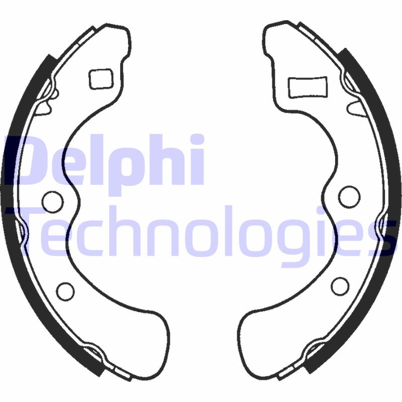 Set saboti frana LS1351 DELPHI