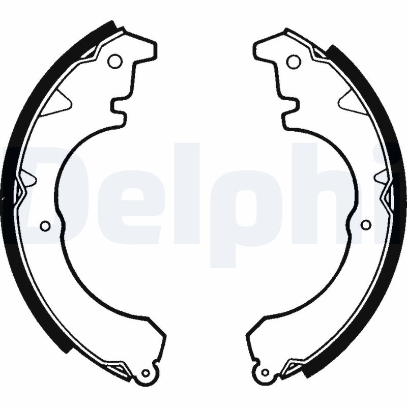 Set saboti frana LS1358 DELPHI