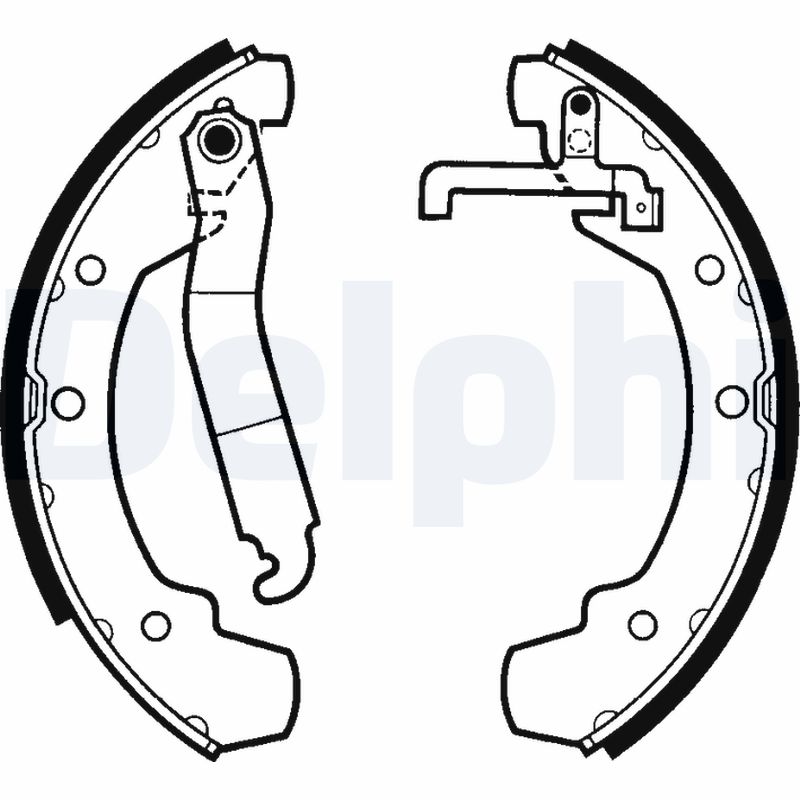 Set saboti frana LS1403 DELPHI