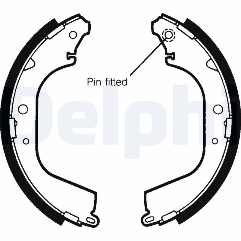 Set saboti frana LS1406 DELPHI