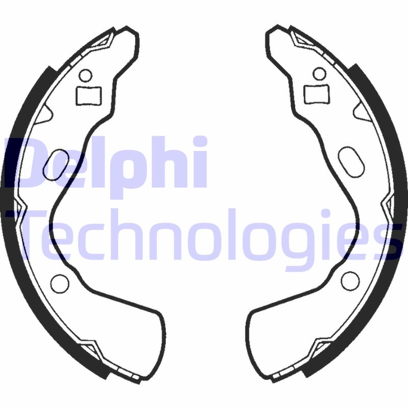 Set saboti frana LS1437 DELPHI