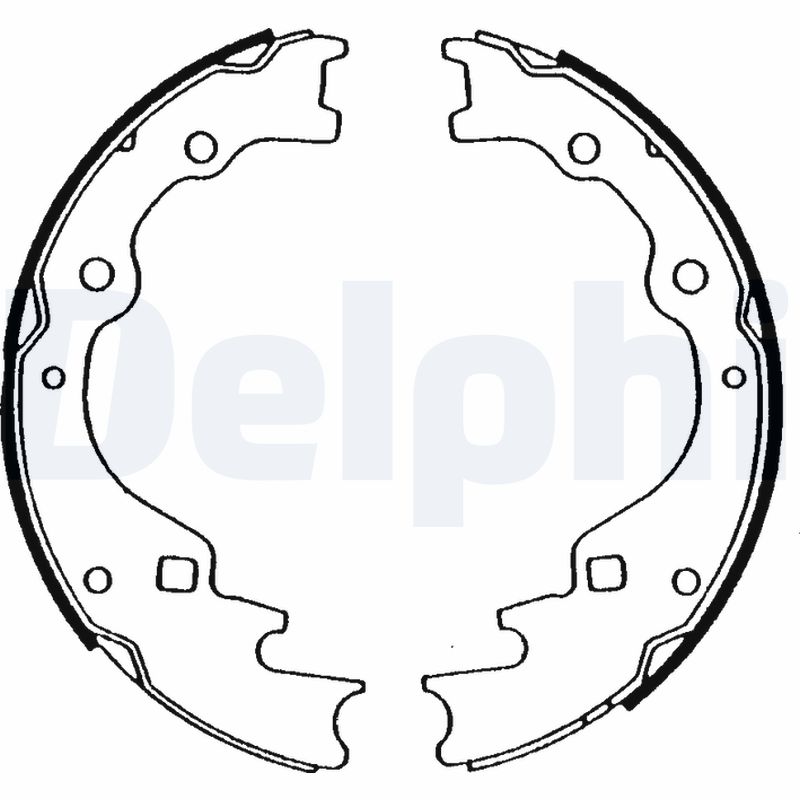 Set saboti frana LS1476 DELPHI