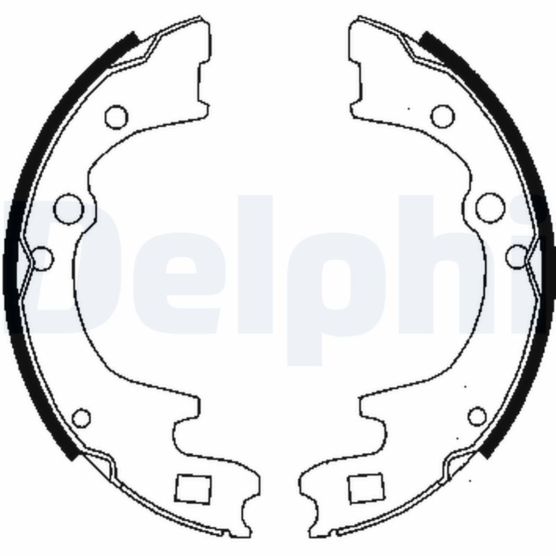 Set saboti frana LS1477 DELPHI
