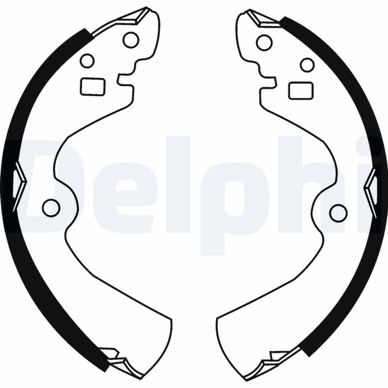 Set saboti frana LS1494 DELPHI