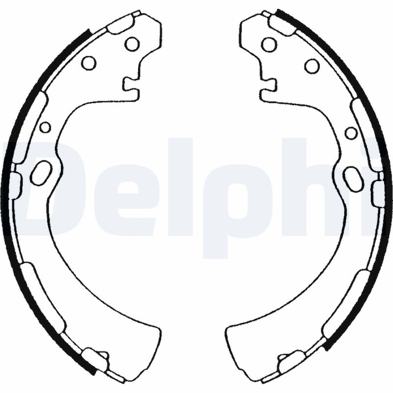 Set saboti frana LS1505 DELPHI
