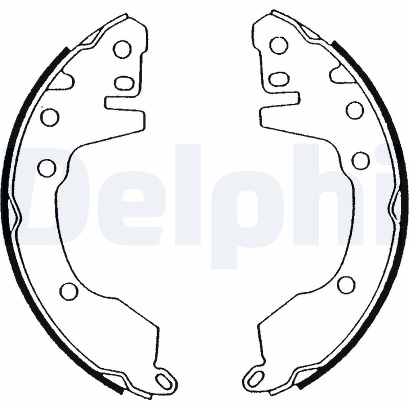 Set saboti frana LS1544 DELPHI