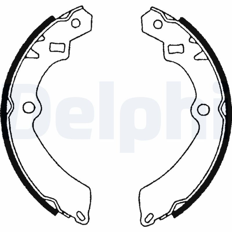 Set saboti frana LS1599 DELPHI